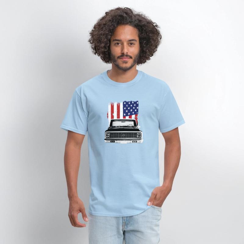 1972 Chevy C10 Pickup Truck Front Grill View