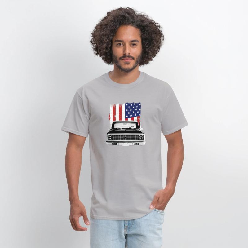 1972 Chevy C10 Pickup Truck Front Grill View