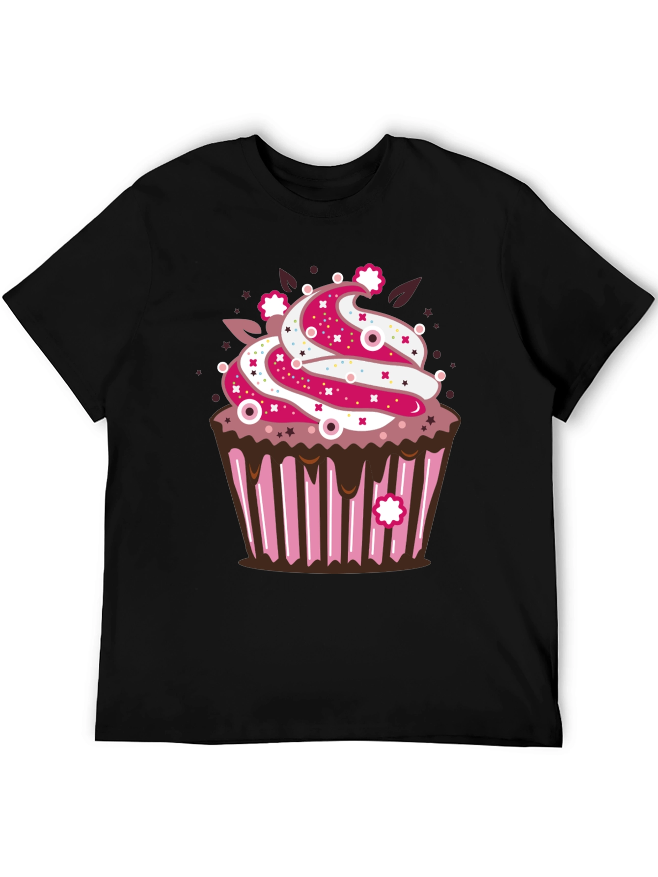 Cupcake Graphic T-Shirt - Sweet Treat Style