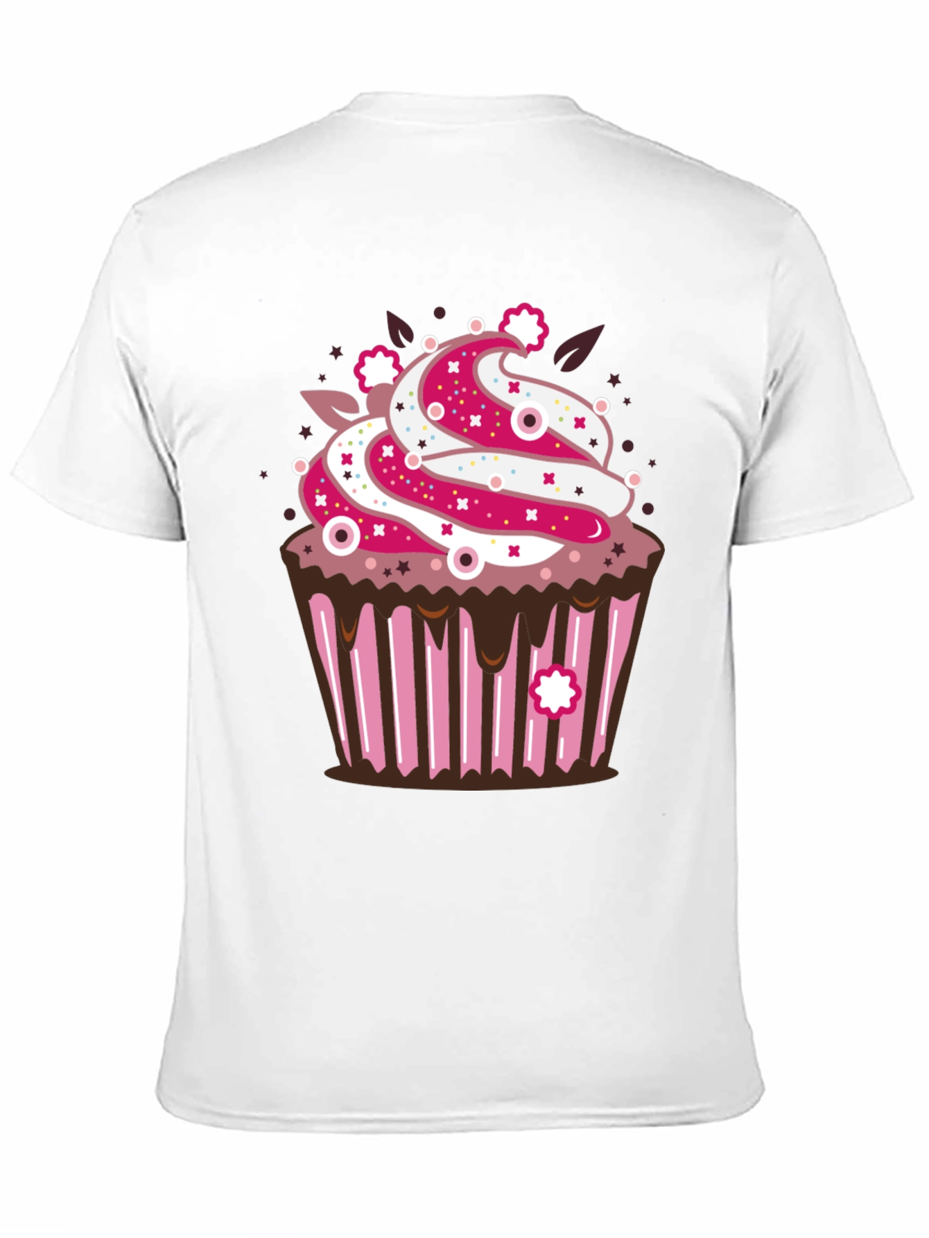 Cupcake Graphic T-Shirt - Sweet Treat Style