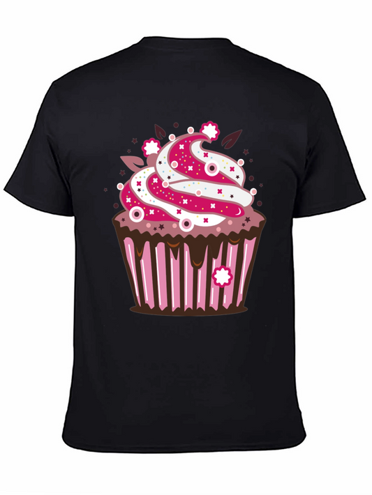 Cupcake Graphic T-Shirt - Sweet Treat Style