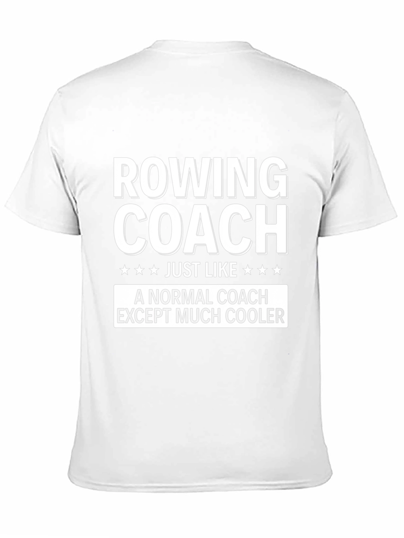 Rowing Coach Funny Graphic Tee