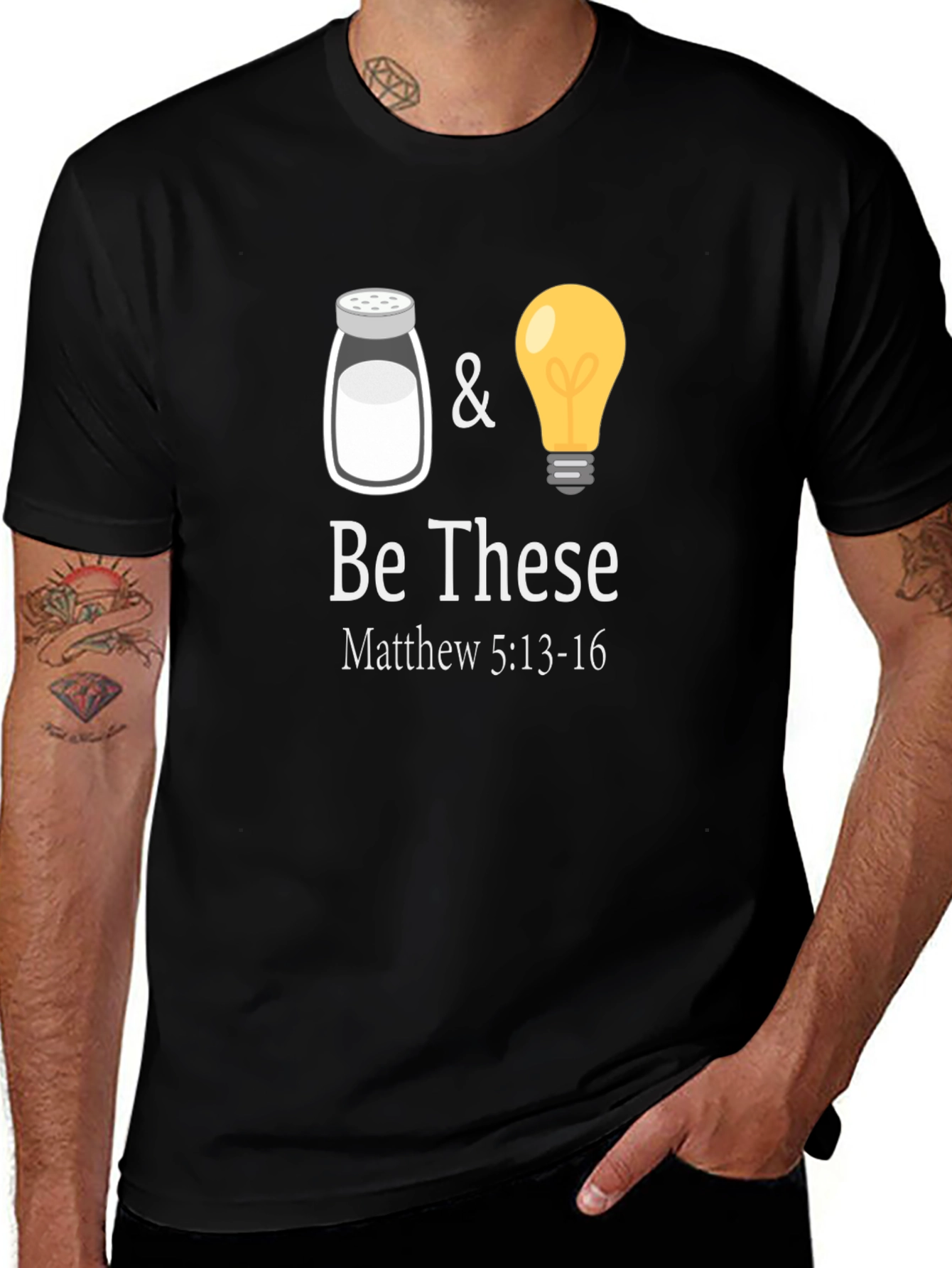 Salt & Light T-Shirt - Matthew 5:13-16 Scripture Tee