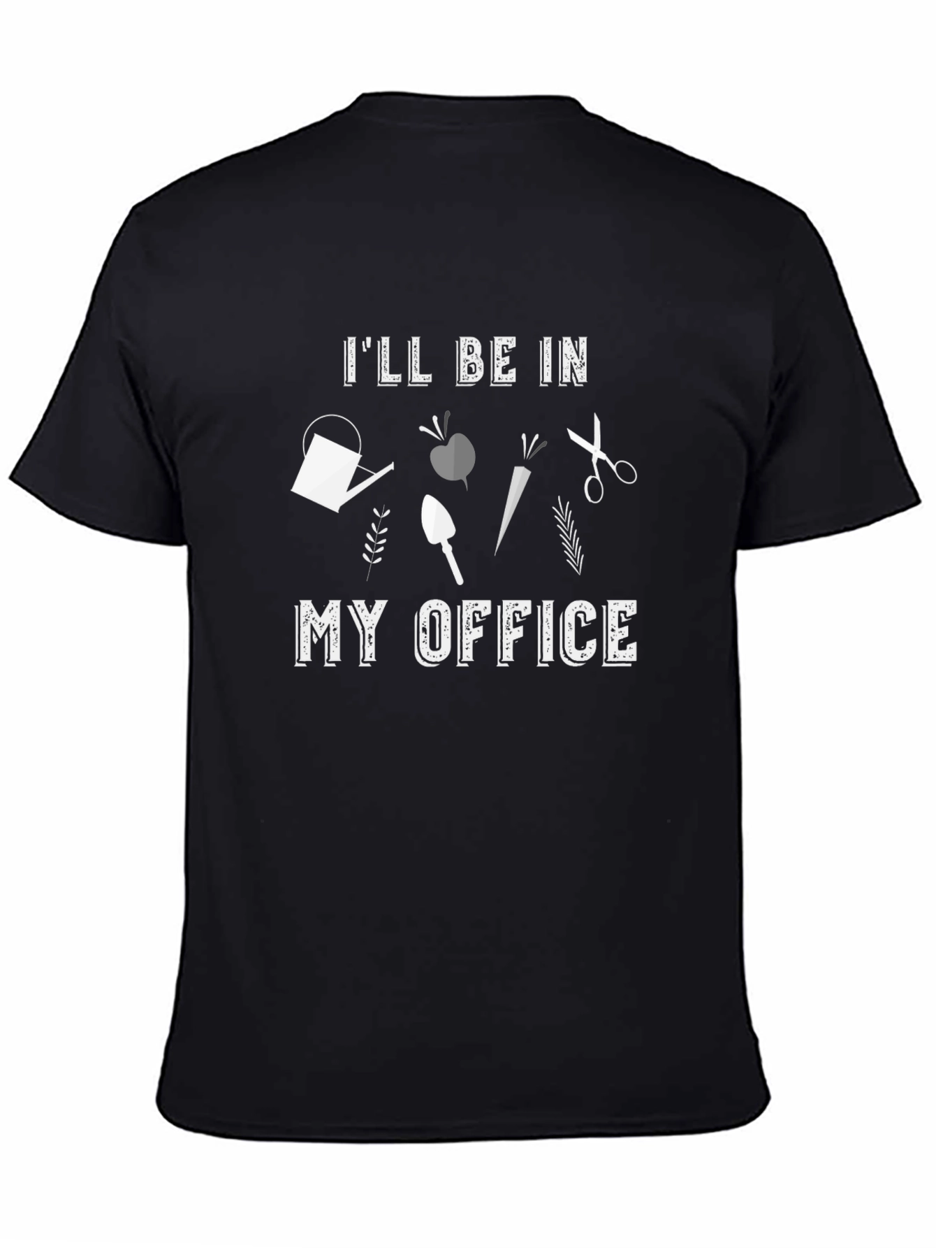 Gardeners Office T-Shirt - Gardening Tools Design