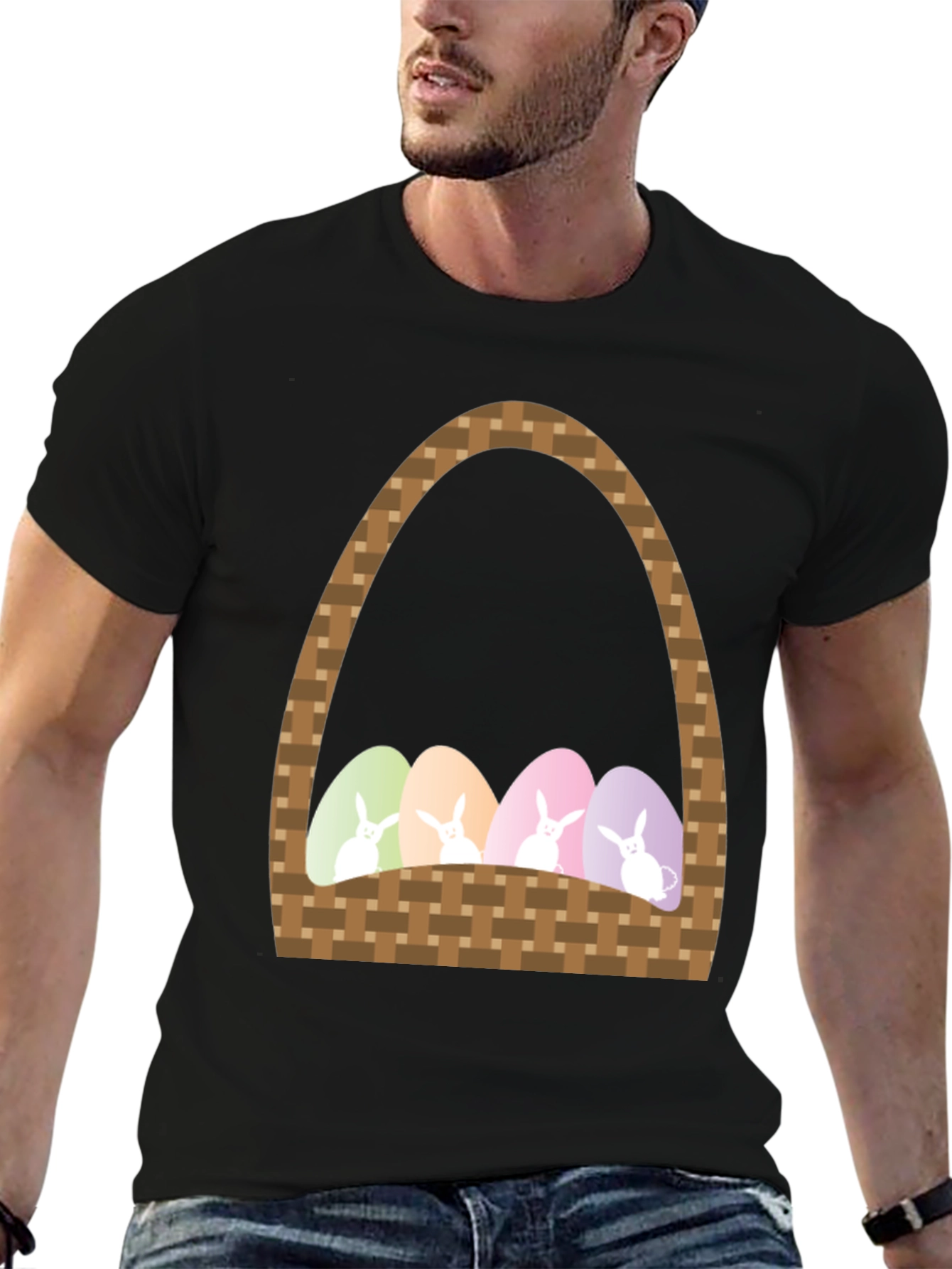 Easter Bunny Basket T-Shirt