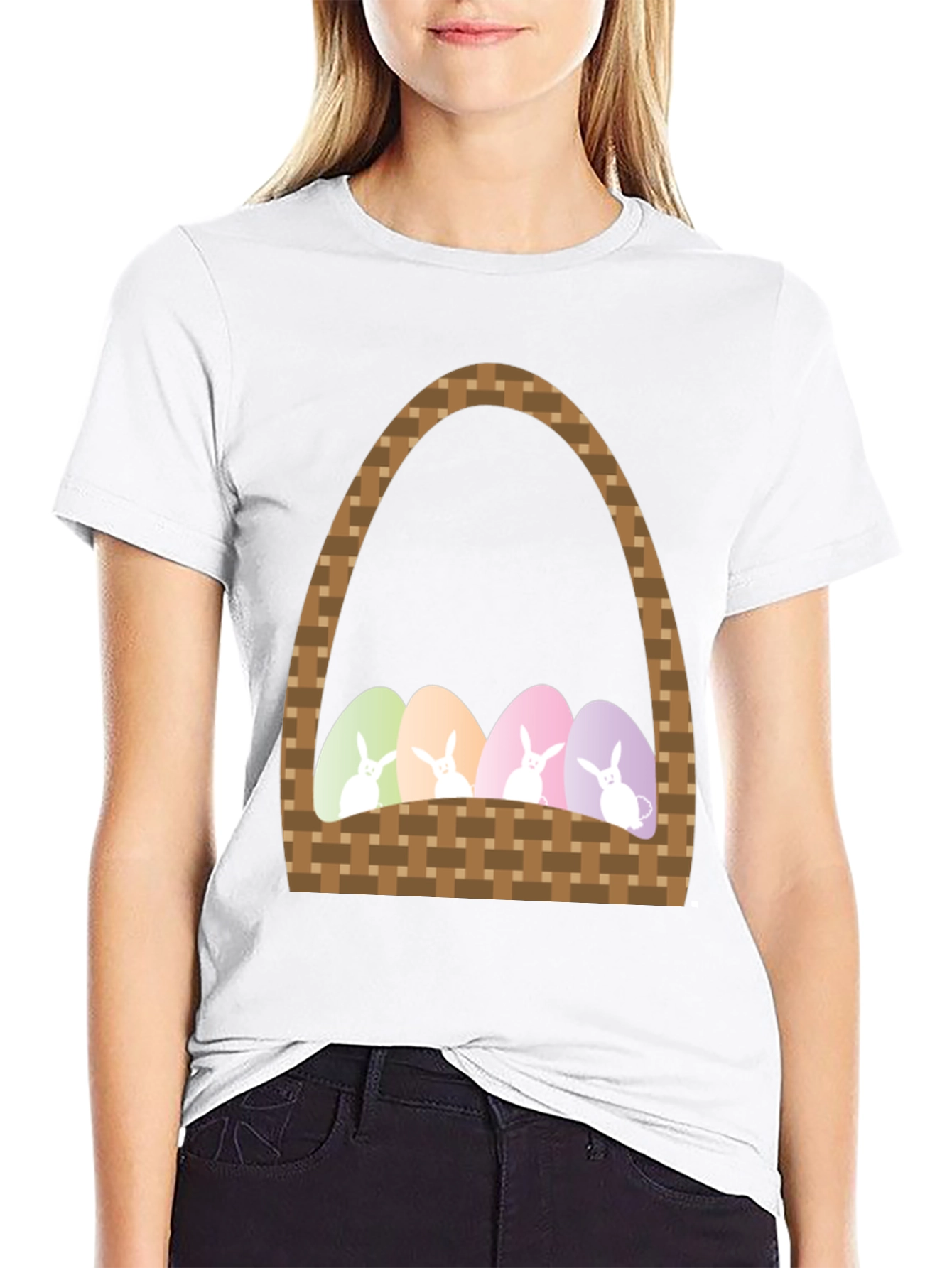 Easter Bunny Basket T-Shirt