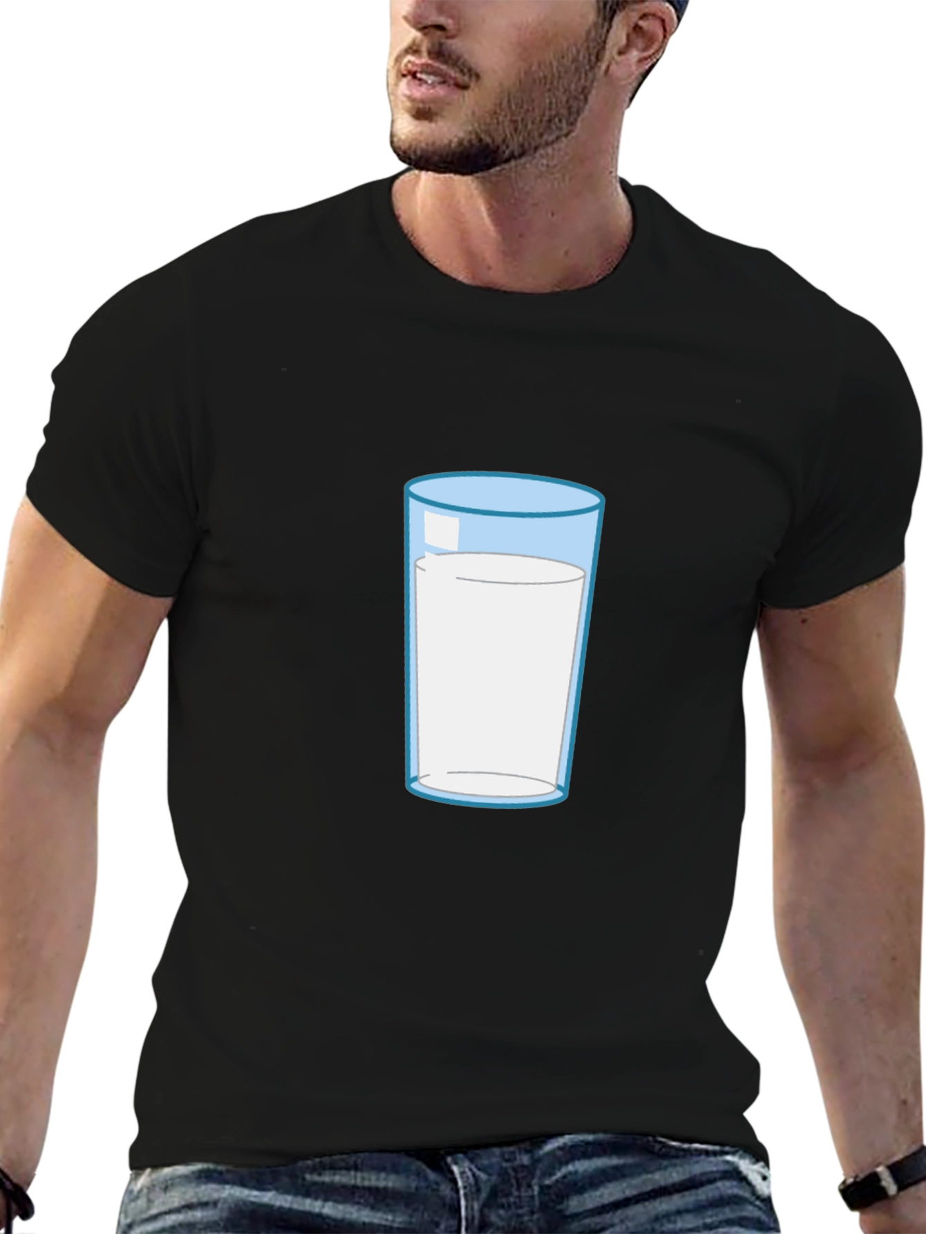 Milk Graphic Tee - Cool & Comfy T-Shirt