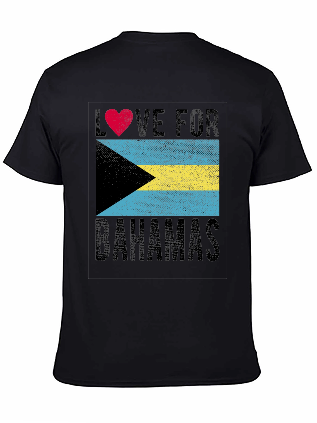 Love for Bahamas T-Shirt Black