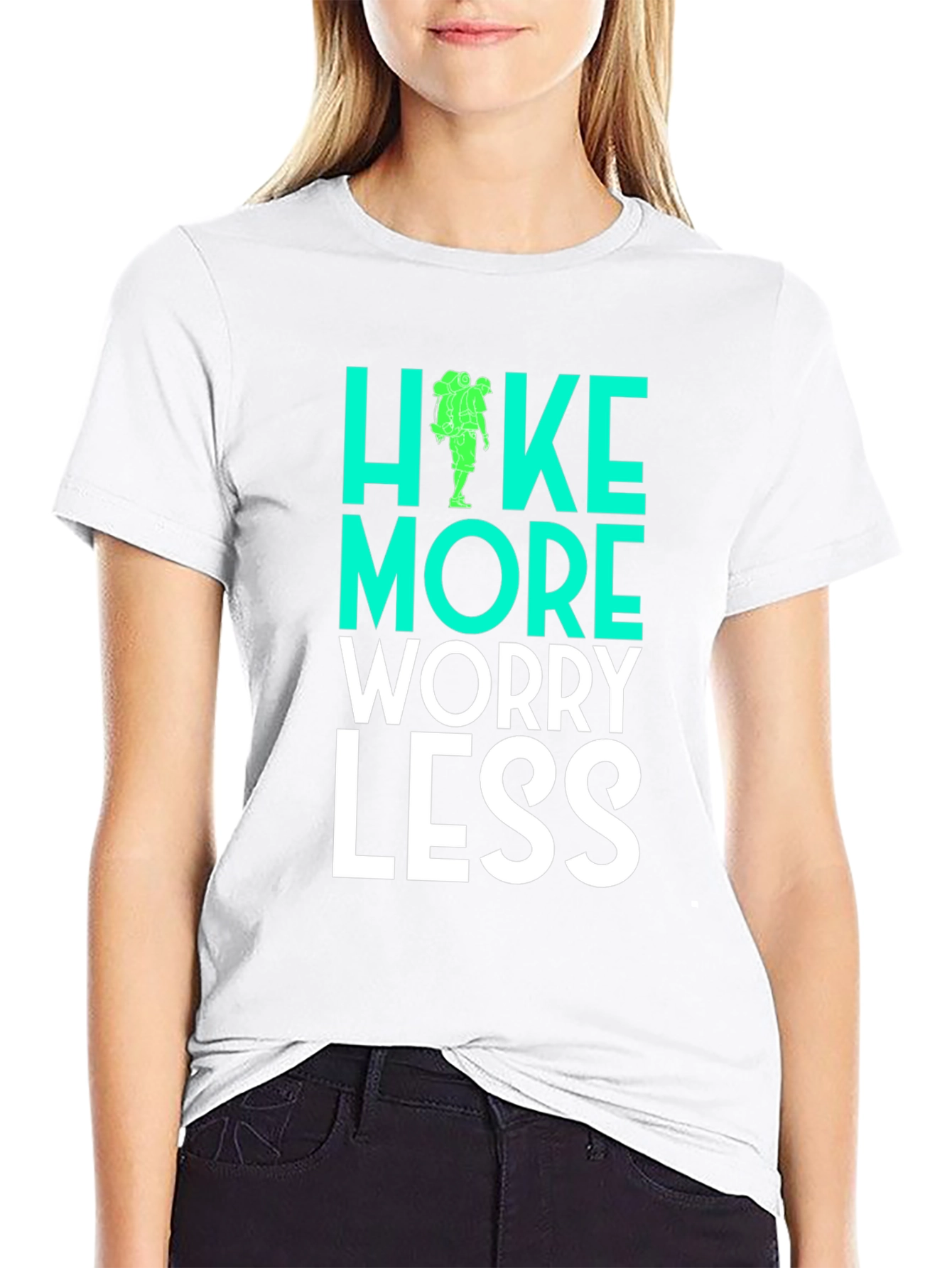 Hike More Worry Less Graphic Tee
