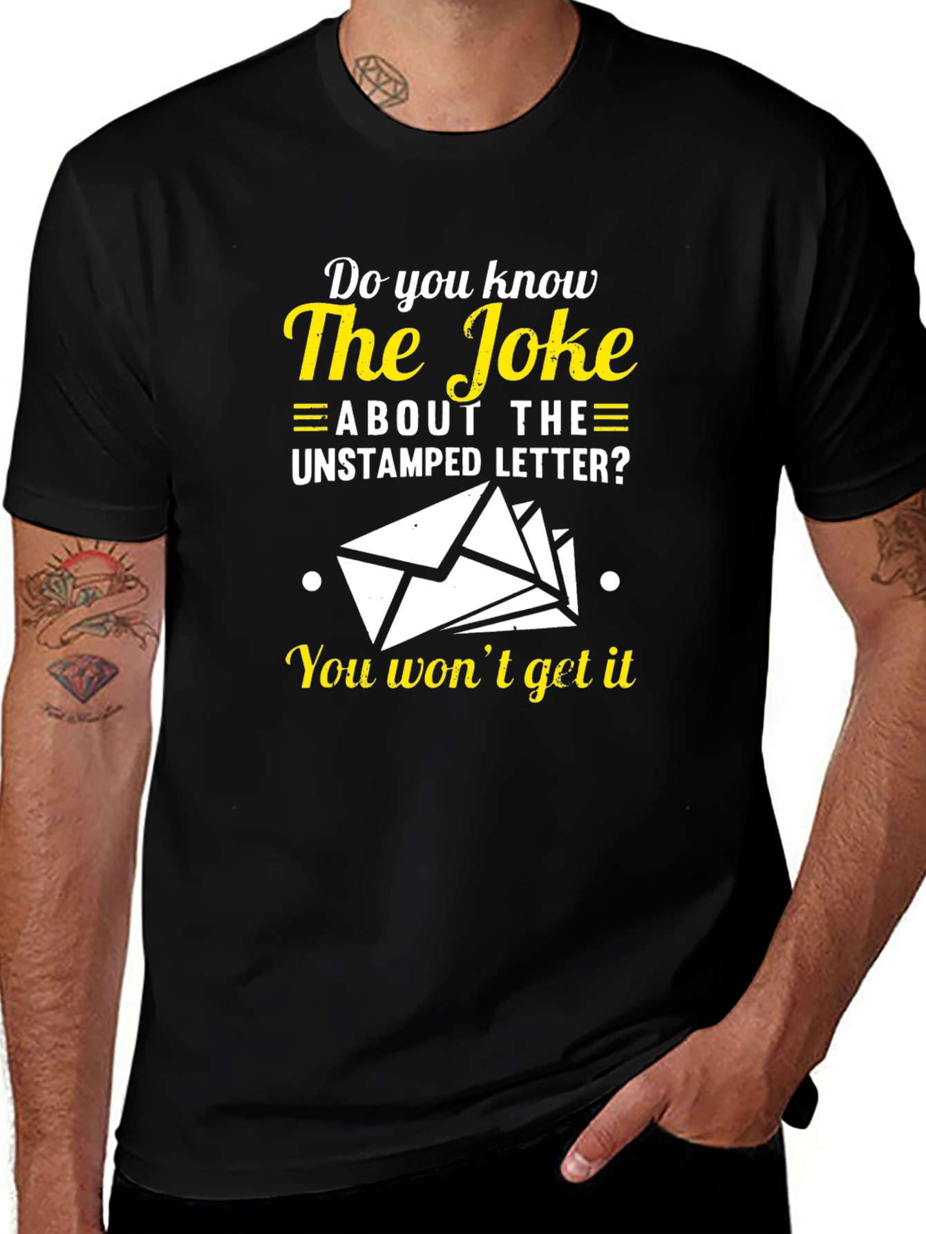 The Joke About The Unstamped Letter T-Shirt