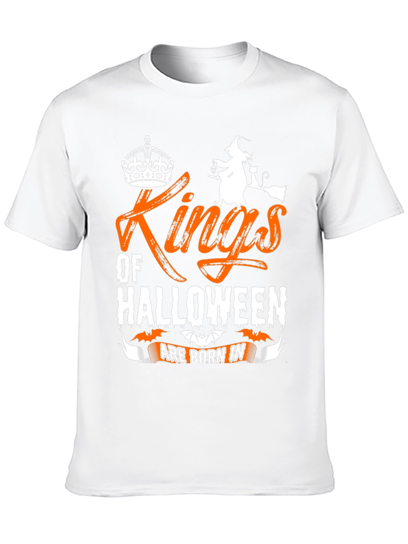 Kings of Halloween T-Shirt - Witch & Crown Design