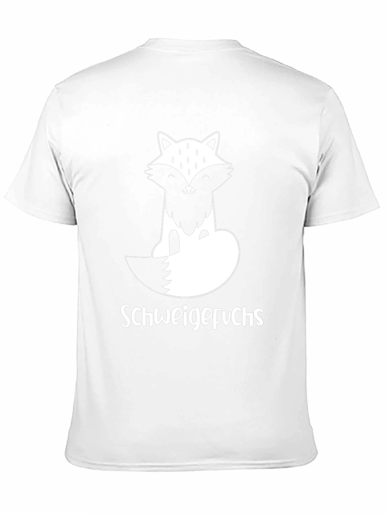 Schweigefuchs Graphic T-Shirt - Fox Design
