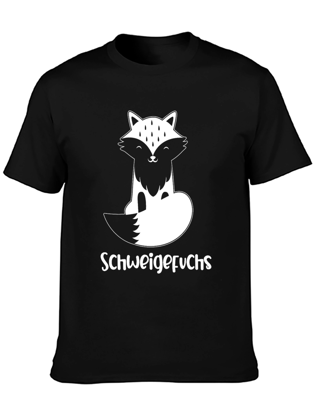 Schweigefuchs Graphic T-Shirt - Fox Design