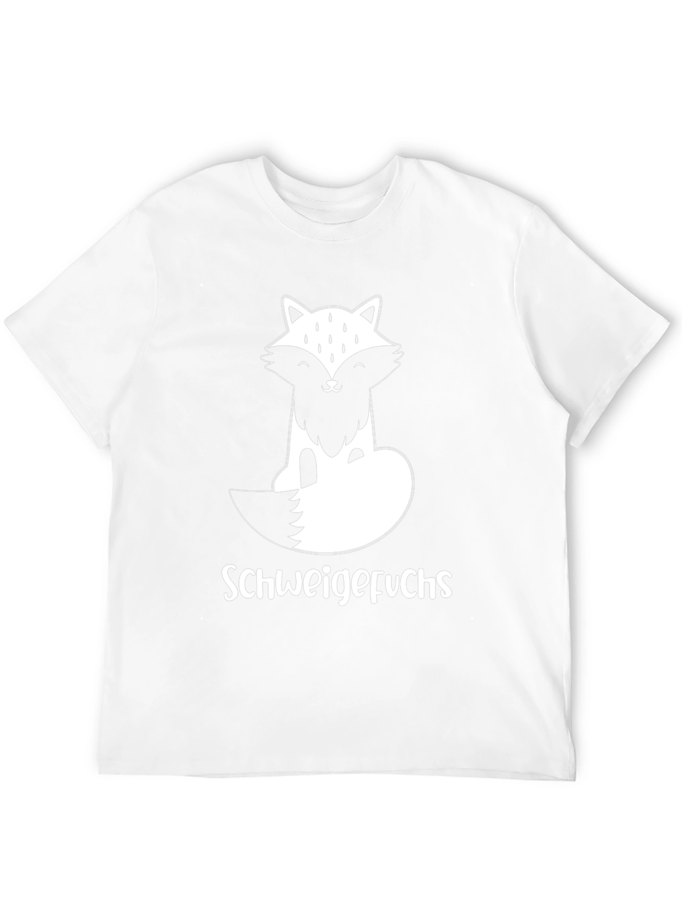 Schweigefuchs Graphic T-Shirt - Fox Design