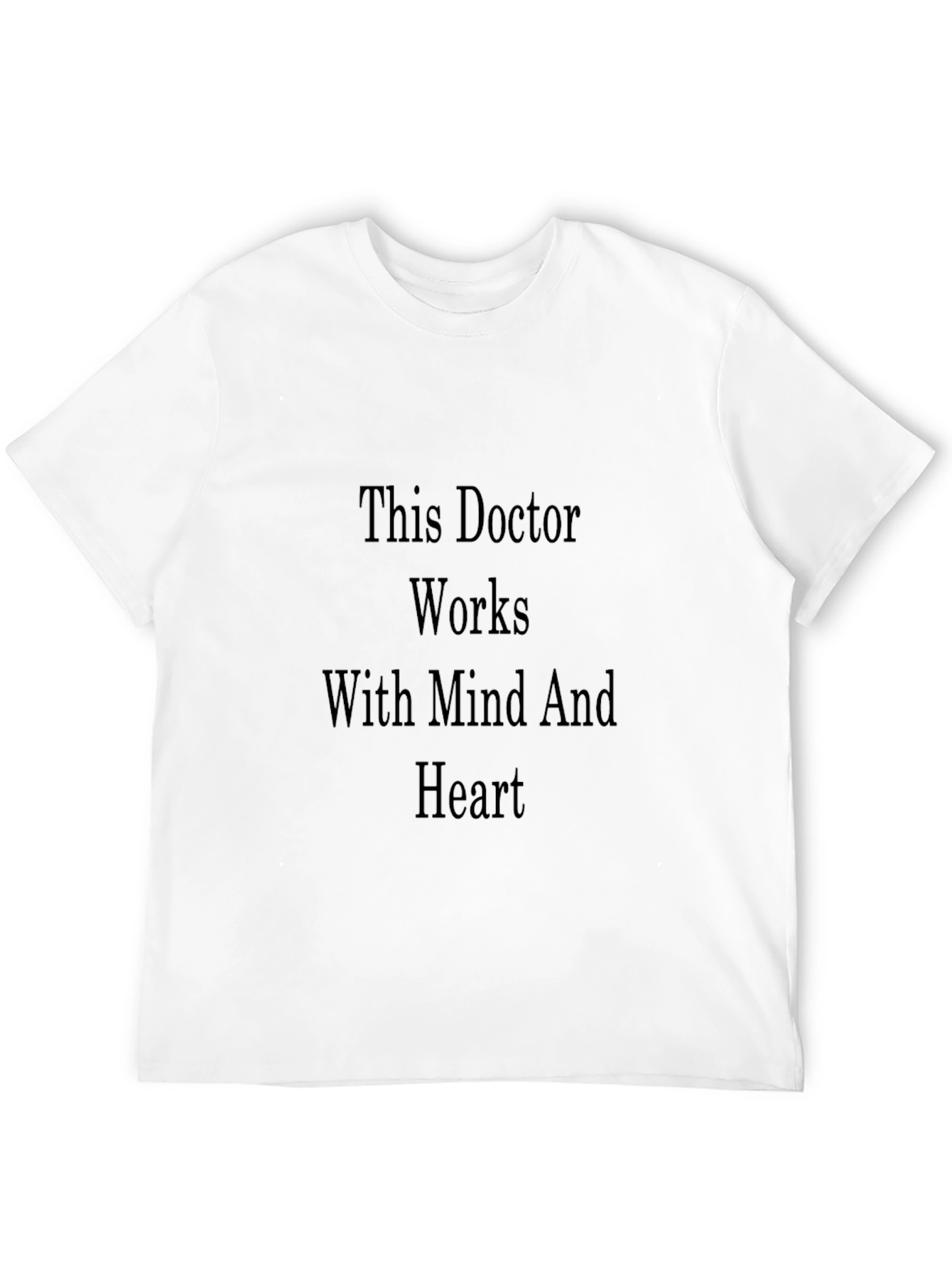 Doctor Mind & Heart Black T-Shirt