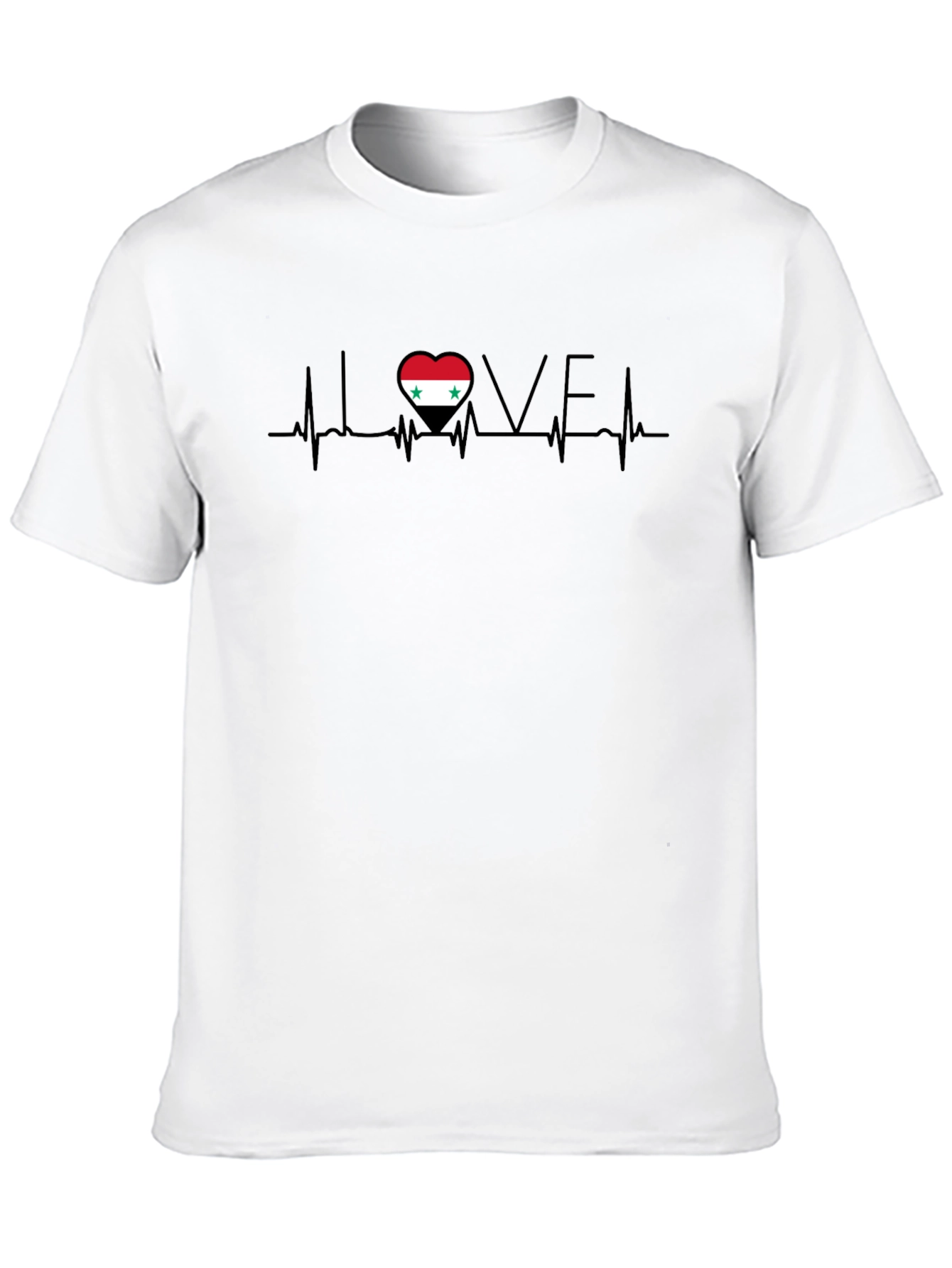 Syria Heartbeat Love T-Shirt
