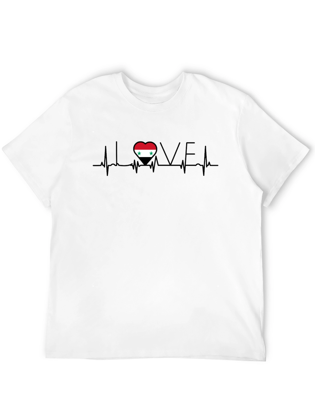 Syria Heartbeat Love T-Shirt