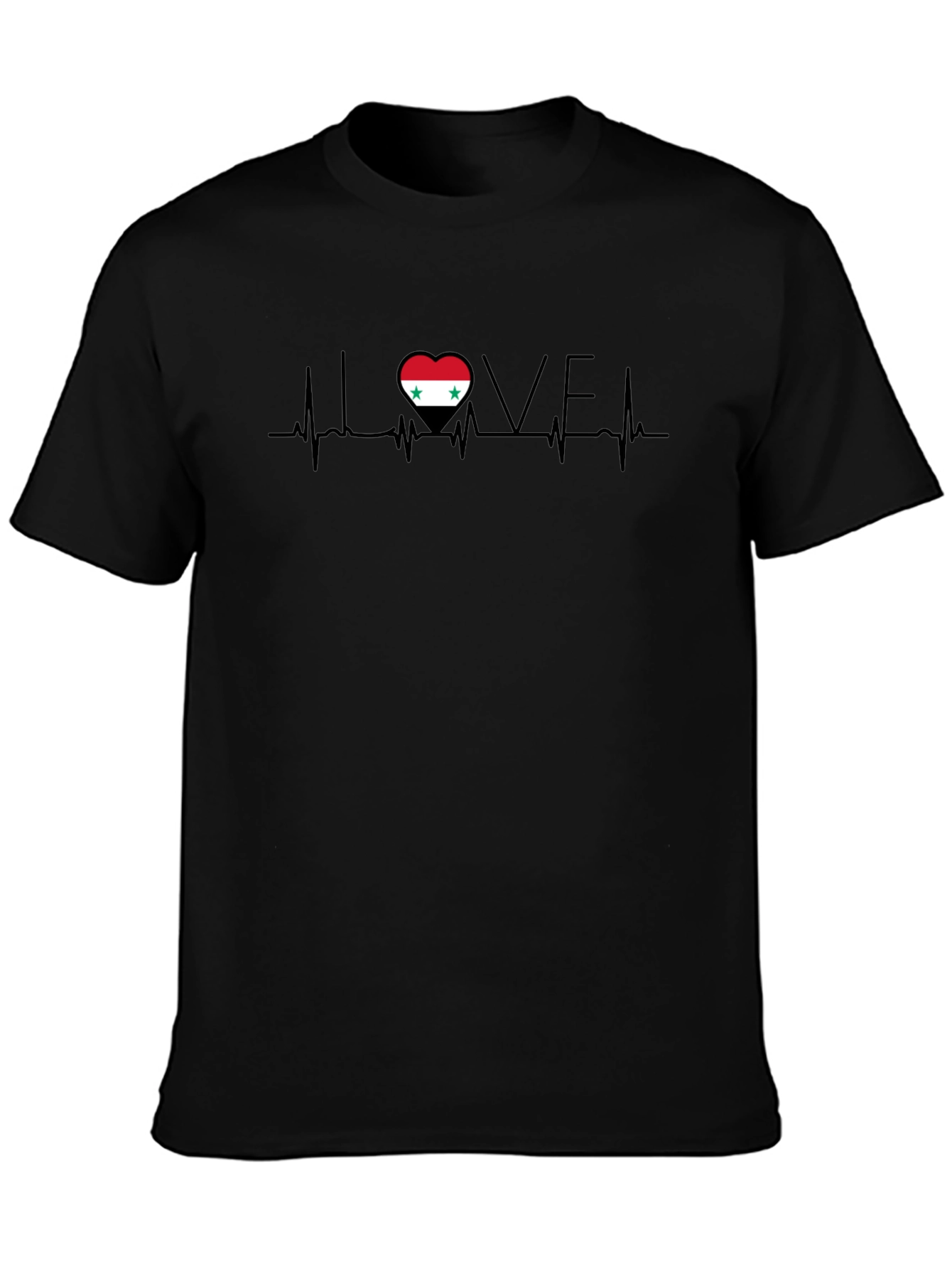 Syria Heartbeat Love T-Shirt
