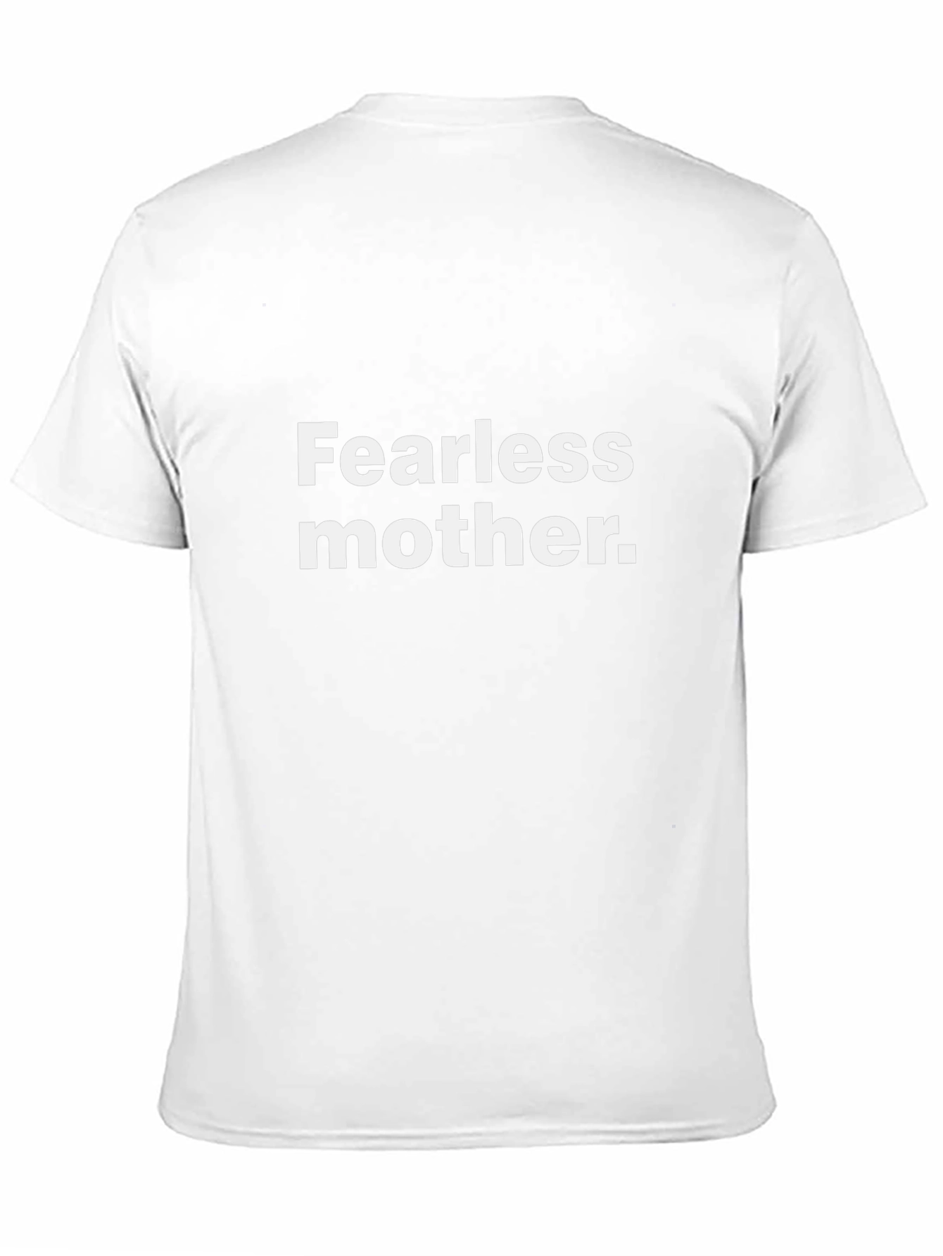 Fearless Mother Black T-Shirt - Modern Graphic Tee