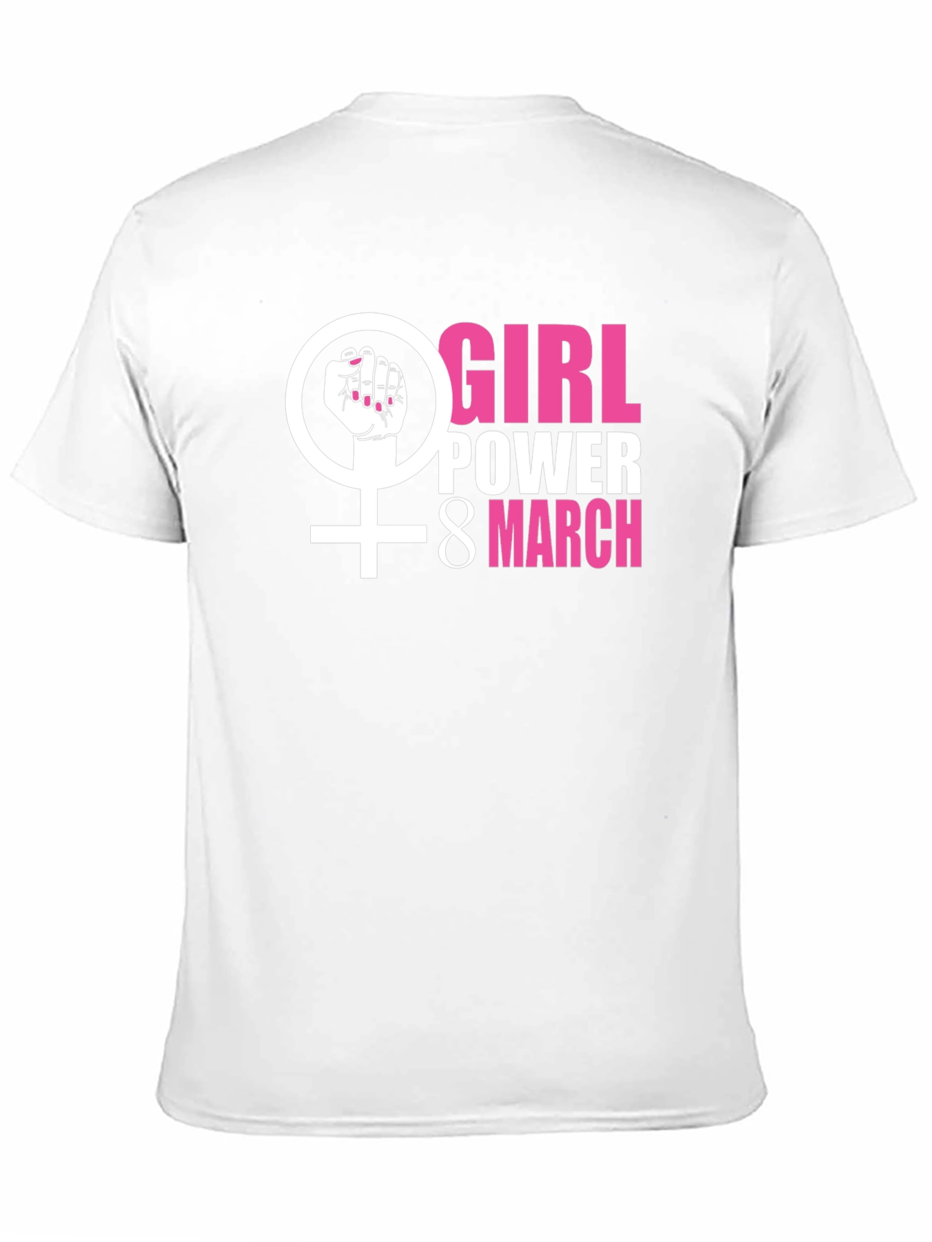 Girl Power International Womens Day Graphic T-Shirt