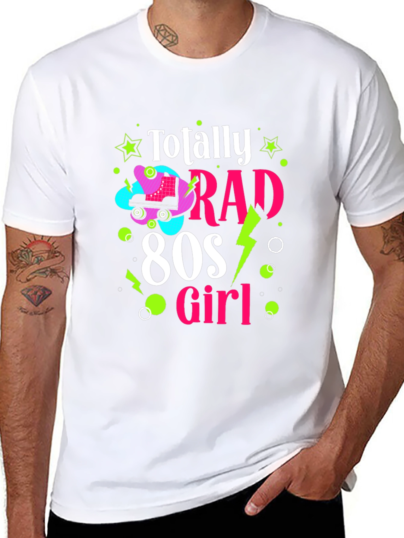 Totally Rad 80s Girl T-Shirt