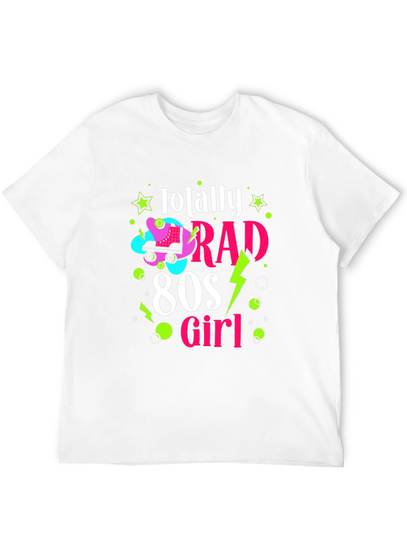 Totally Rad 80s Girl T-Shirt