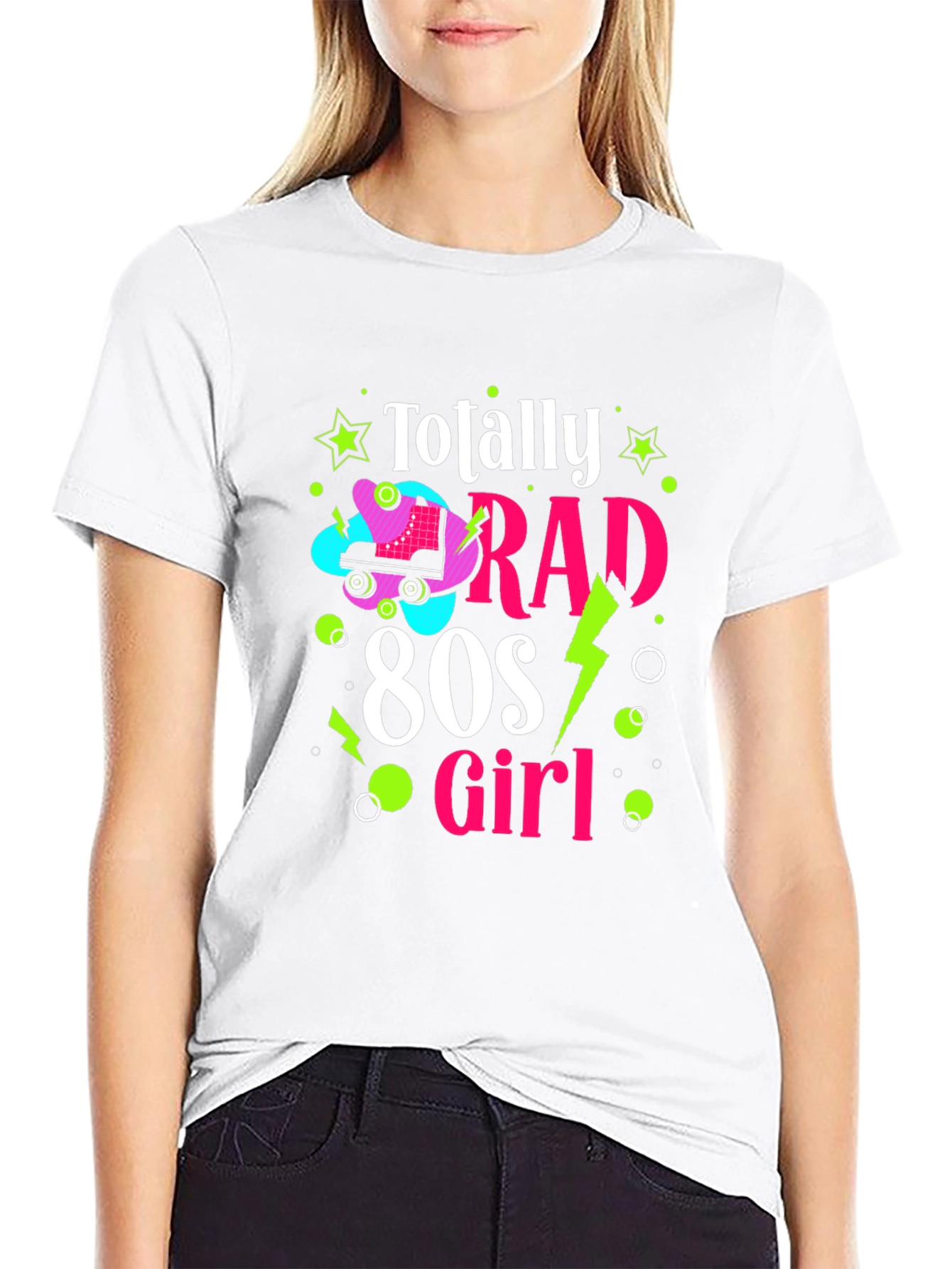 Totally Rad 80s Girl T-Shirt