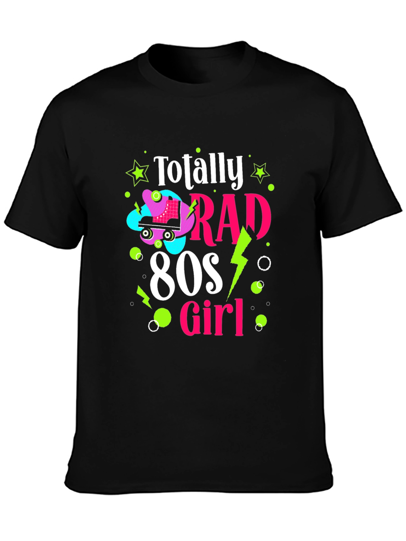 Totally Rad 80s Girl T-Shirt