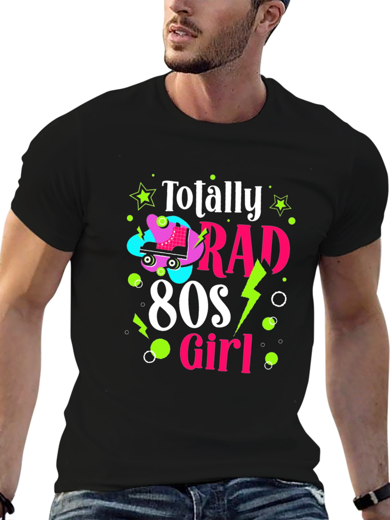 Totally Rad 80s Girl T-Shirt