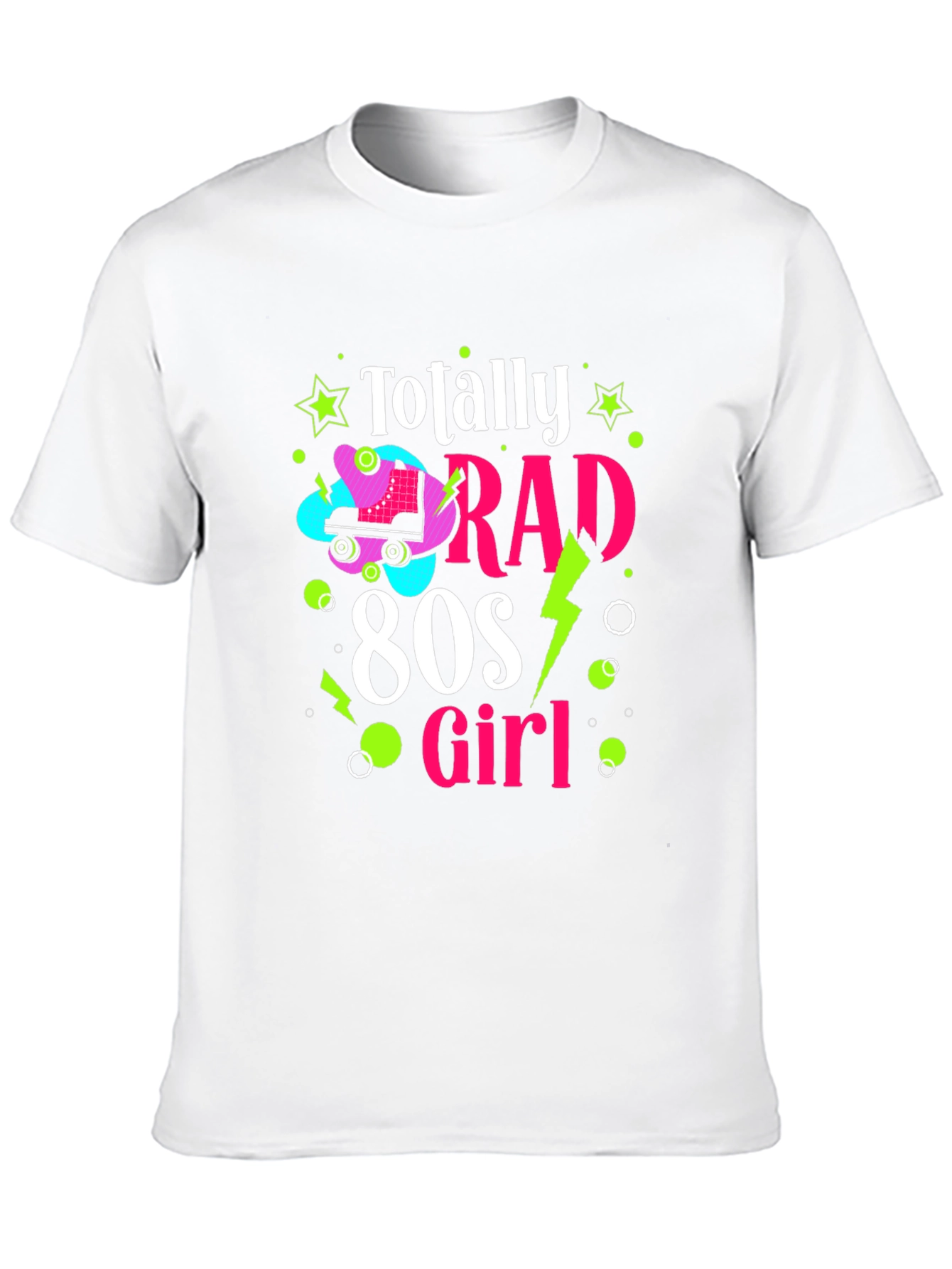 Totally Rad 80s Girl T-Shirt