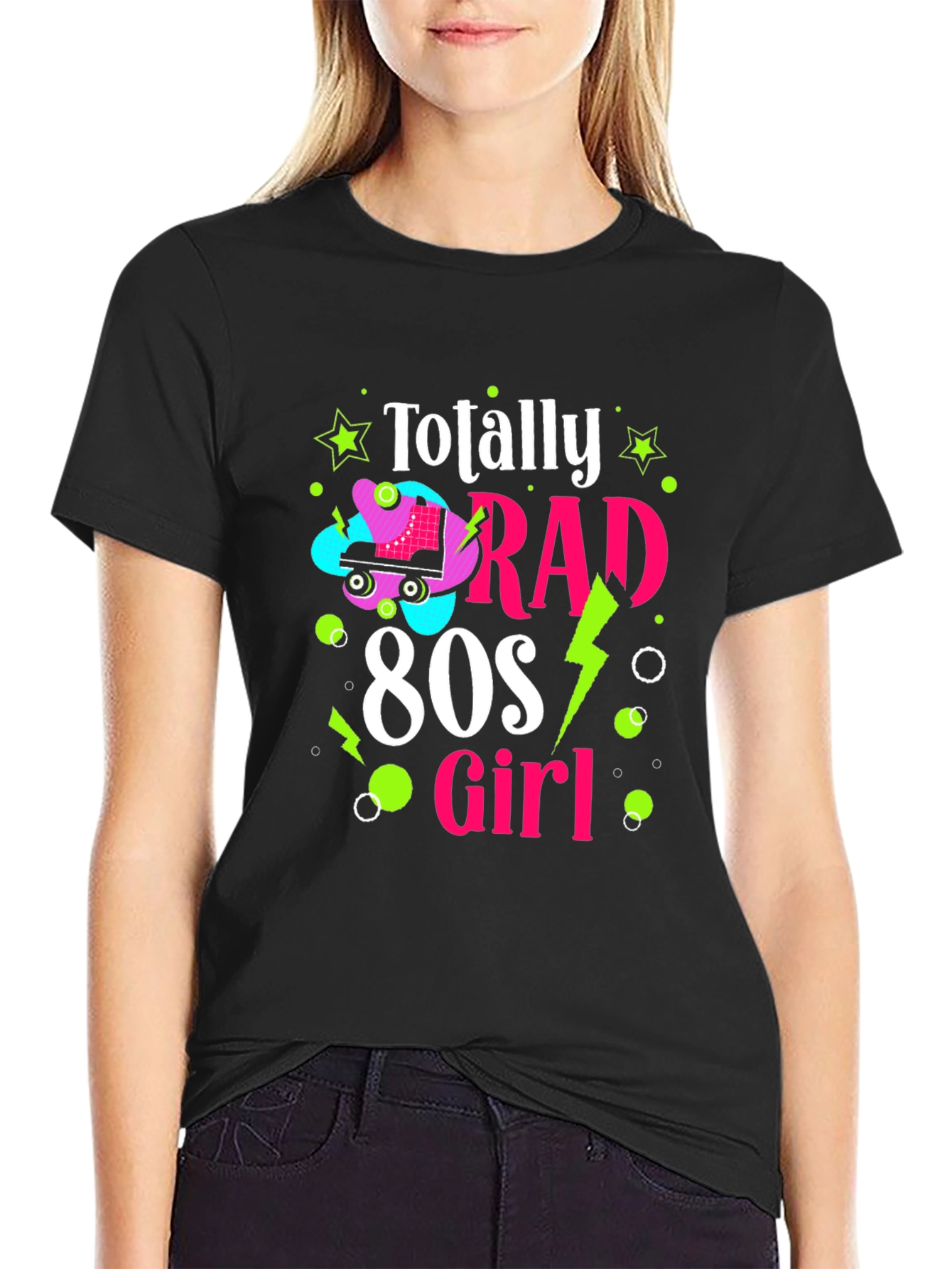 Totally Rad 80s Girl T-Shirt