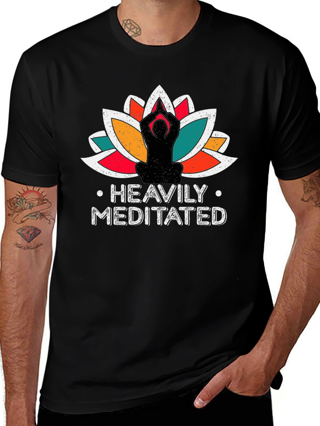 Heavily Meditated Graphic T-Shirt