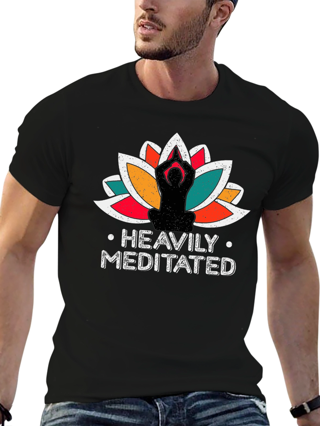 Heavily Meditated Graphic T-Shirt