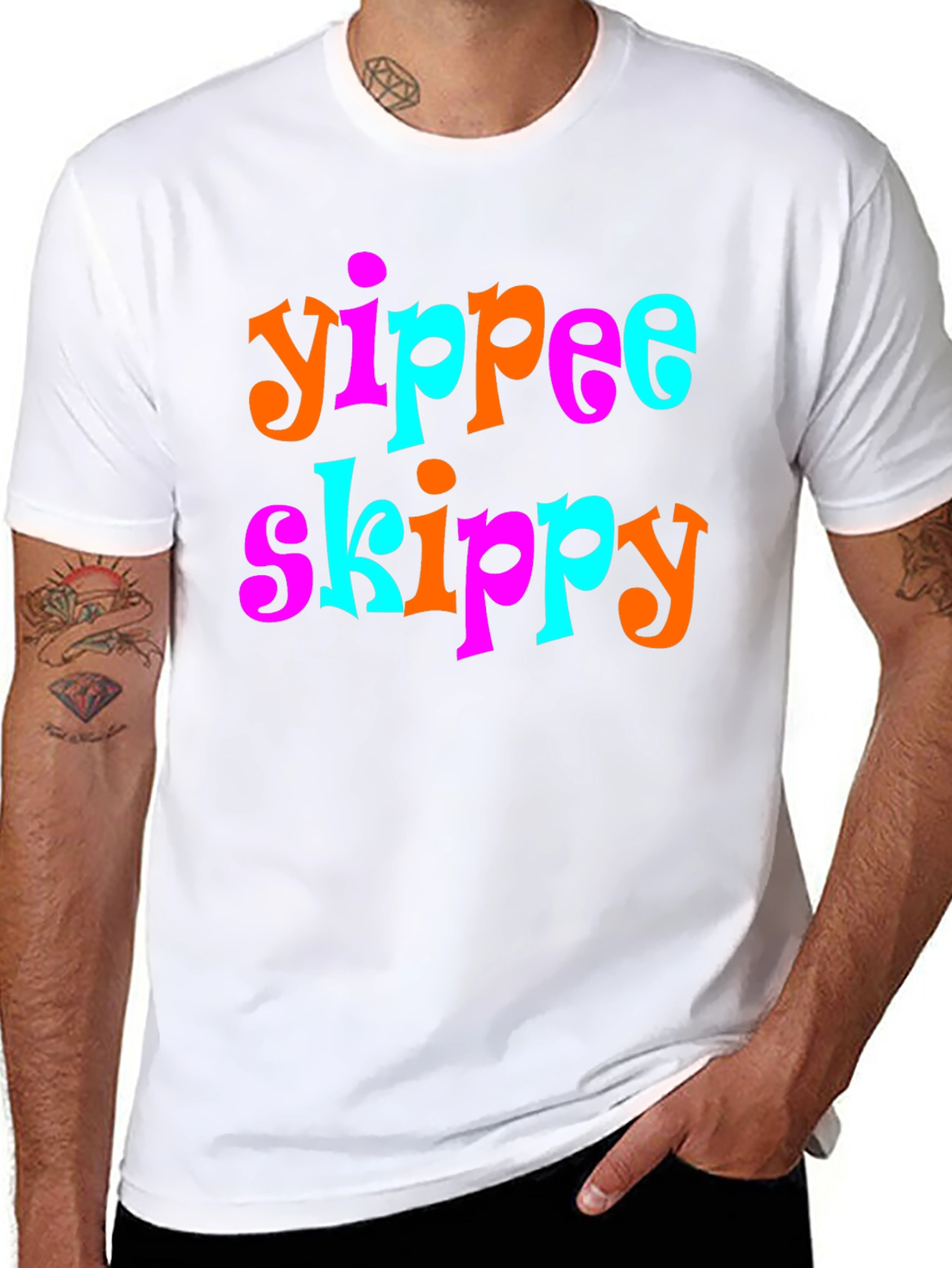 Yippee Skippy Graphic Tee - Retro Style