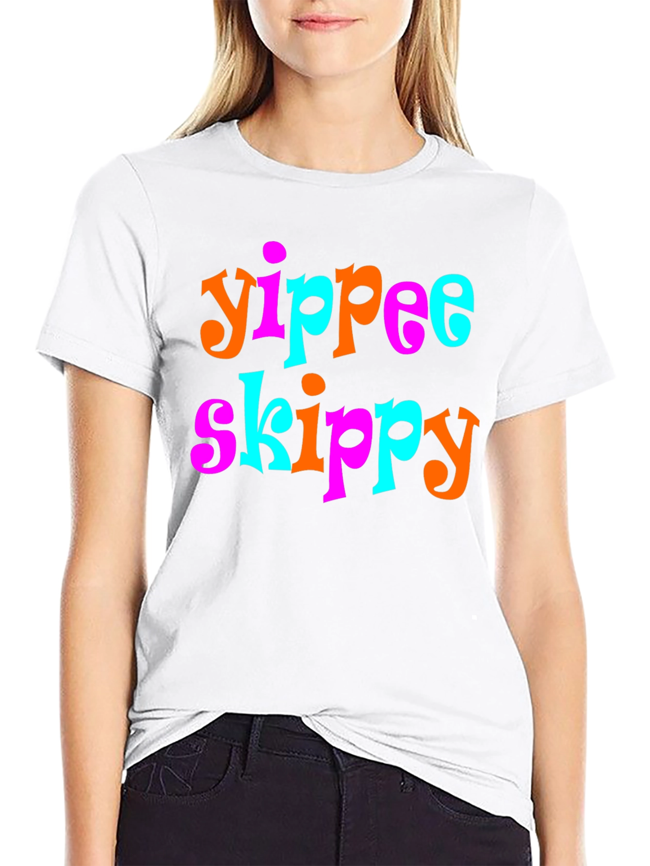 Yippee Skippy Graphic Tee - Retro Style