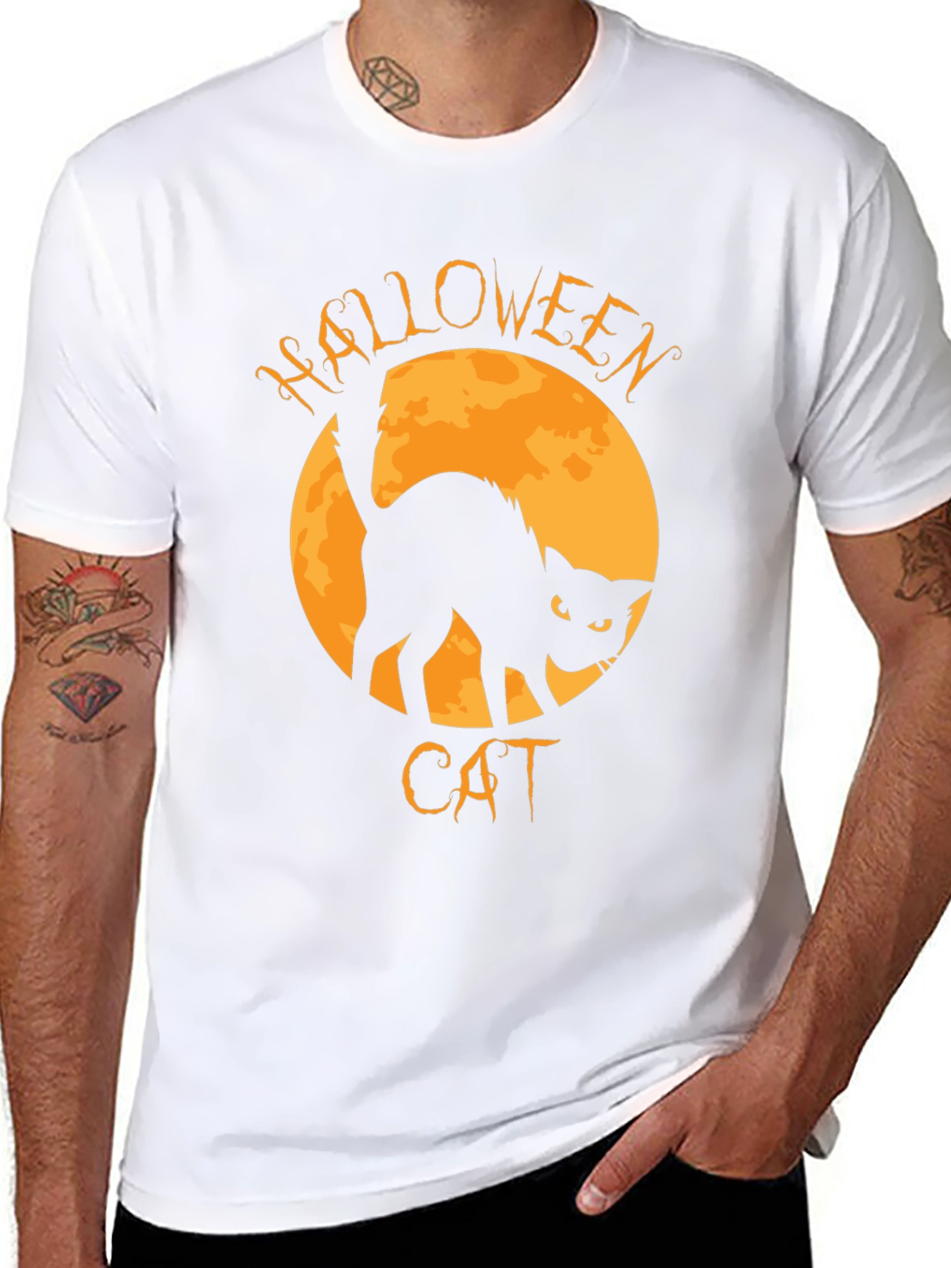 Halloween Cat T-Shirt
