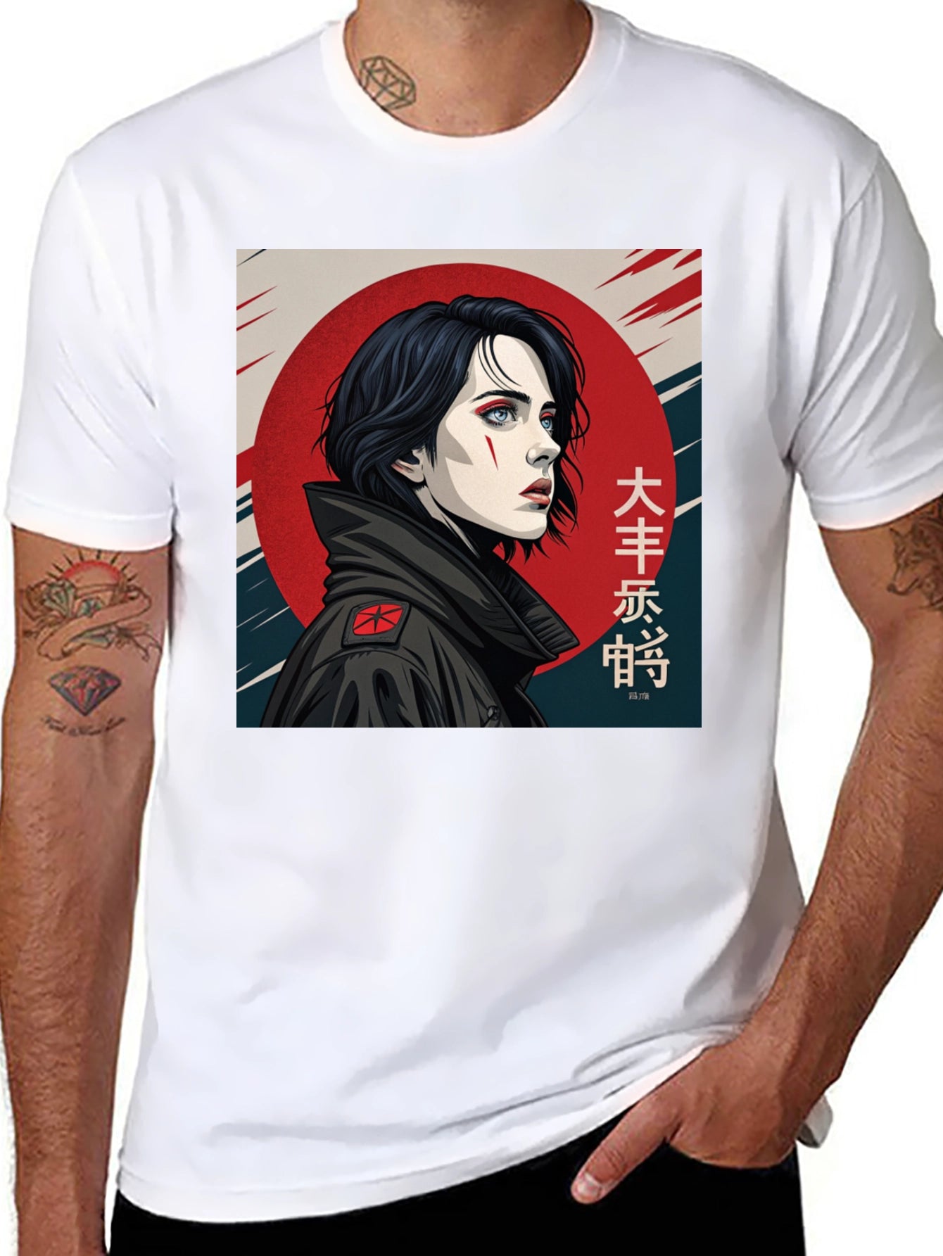 Anime Girl T-Shirt: Urban Japanese Style