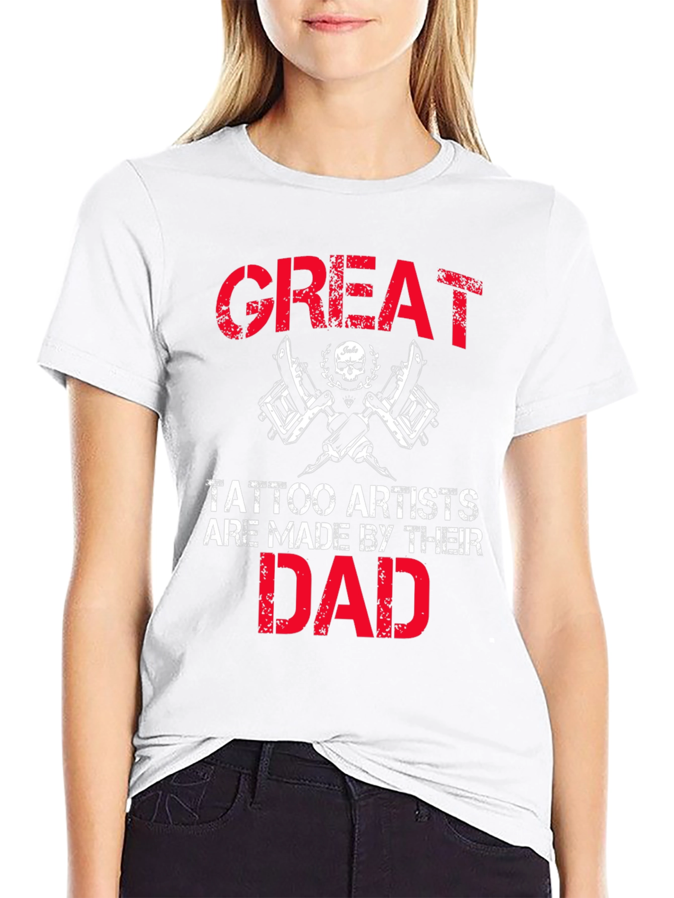 Great Tattoo Artist Dad T-Shirt