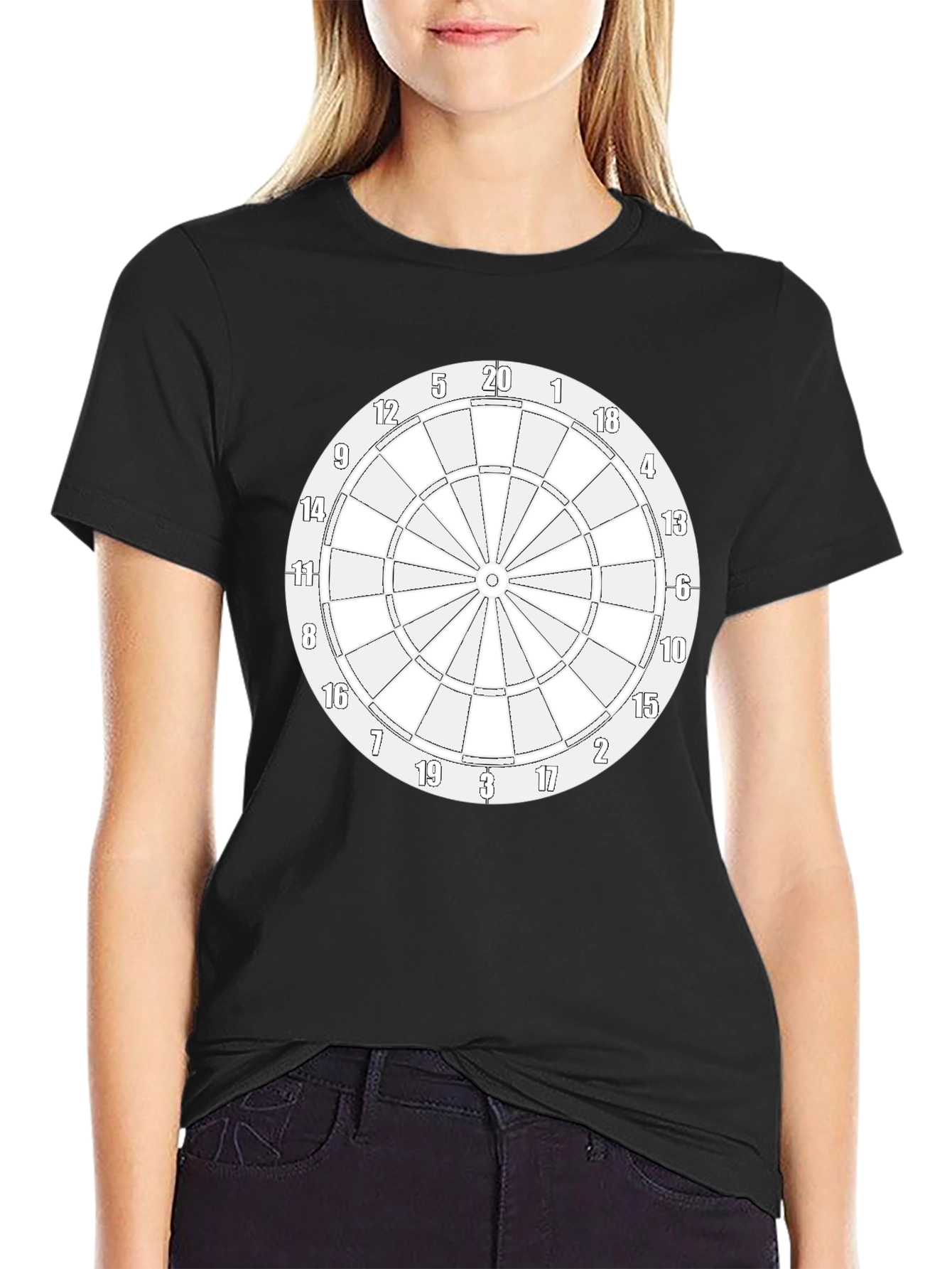 Dartboard Graphic T-Shirt