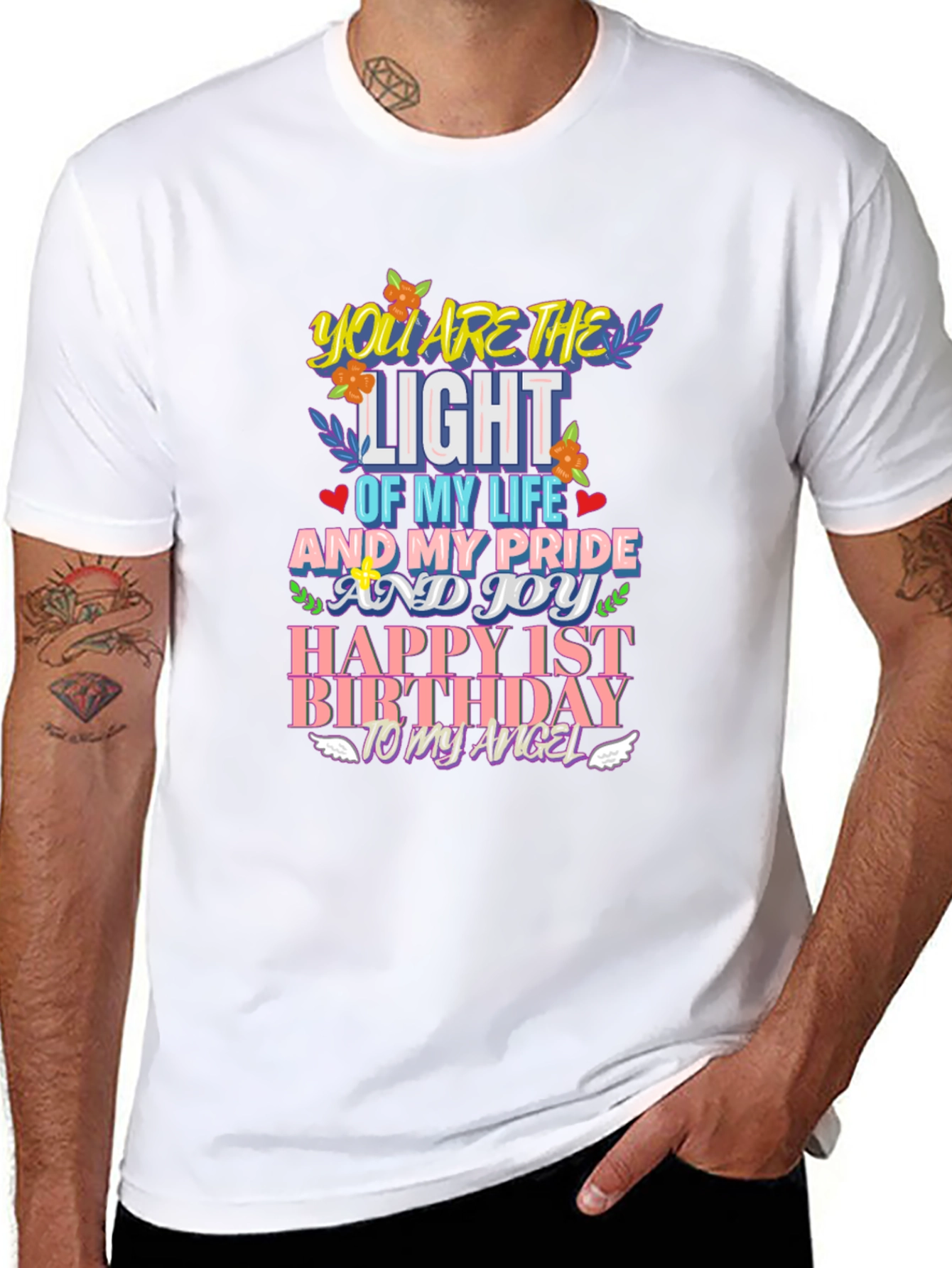You Are The Light 1st Birthday Graphic Tee