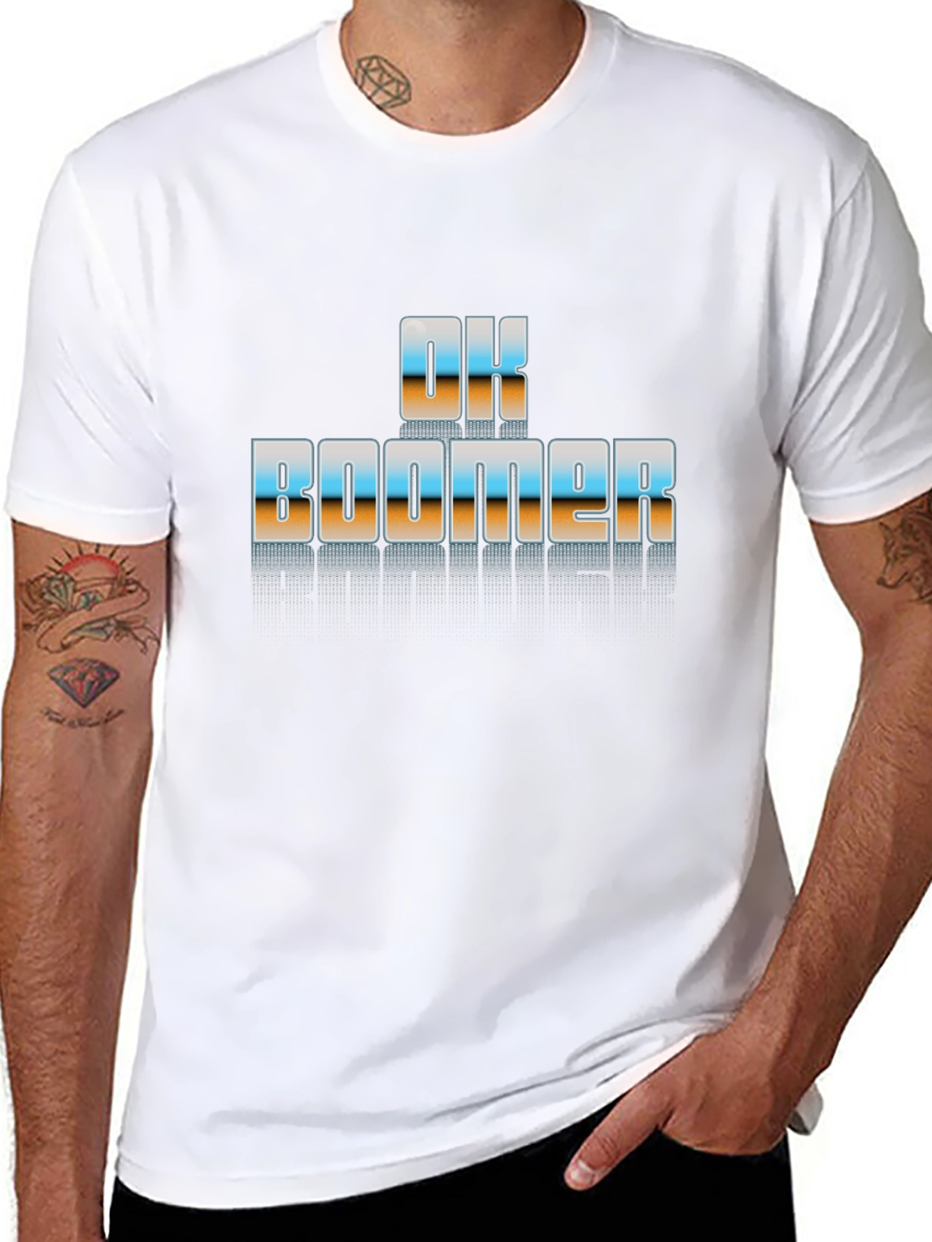 OK Boomer Graphic T-Shirt - Trendy Slogan Tee