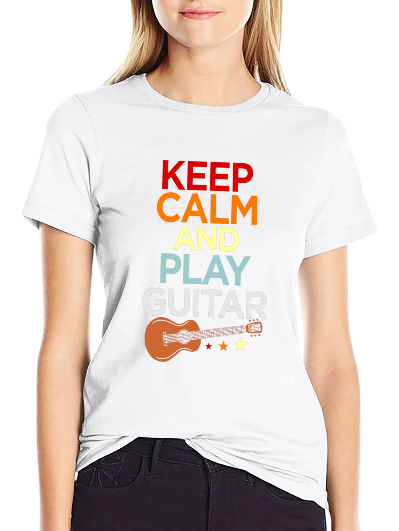 Keep Calm and Play Guitar T-Shirt