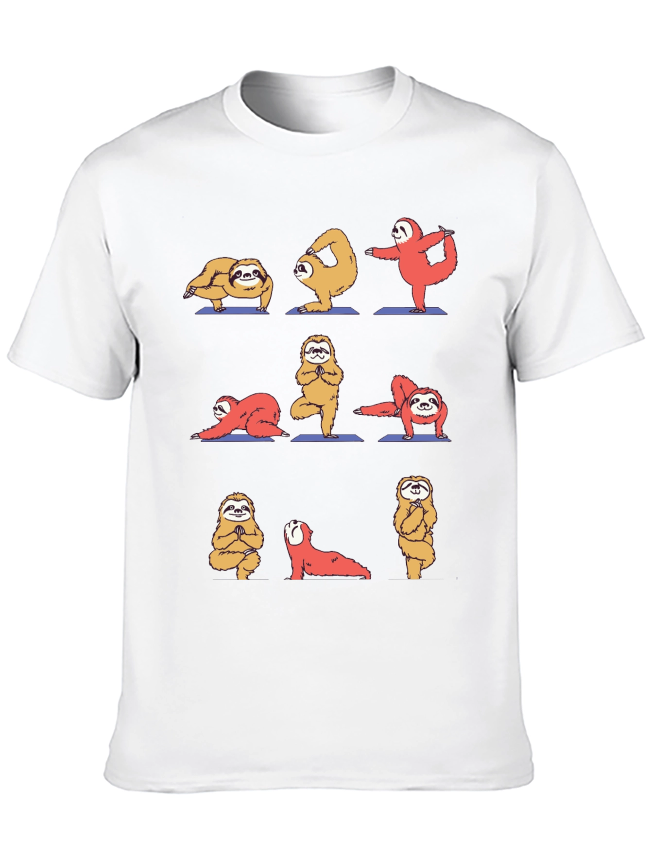 Sloth Yoga Graphic T-Shirt