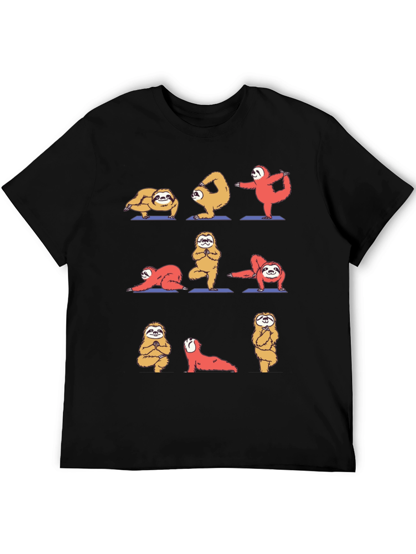 Sloth Yoga Graphic T-Shirt
