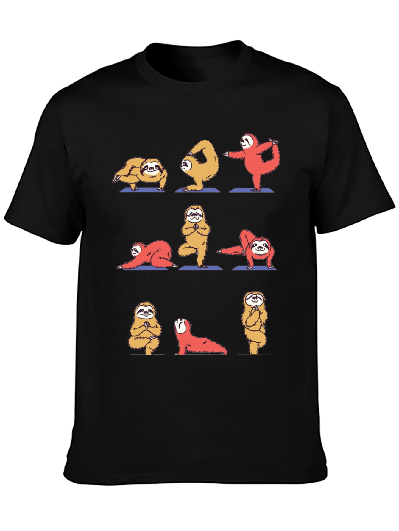 Sloth Yoga Graphic T-Shirt