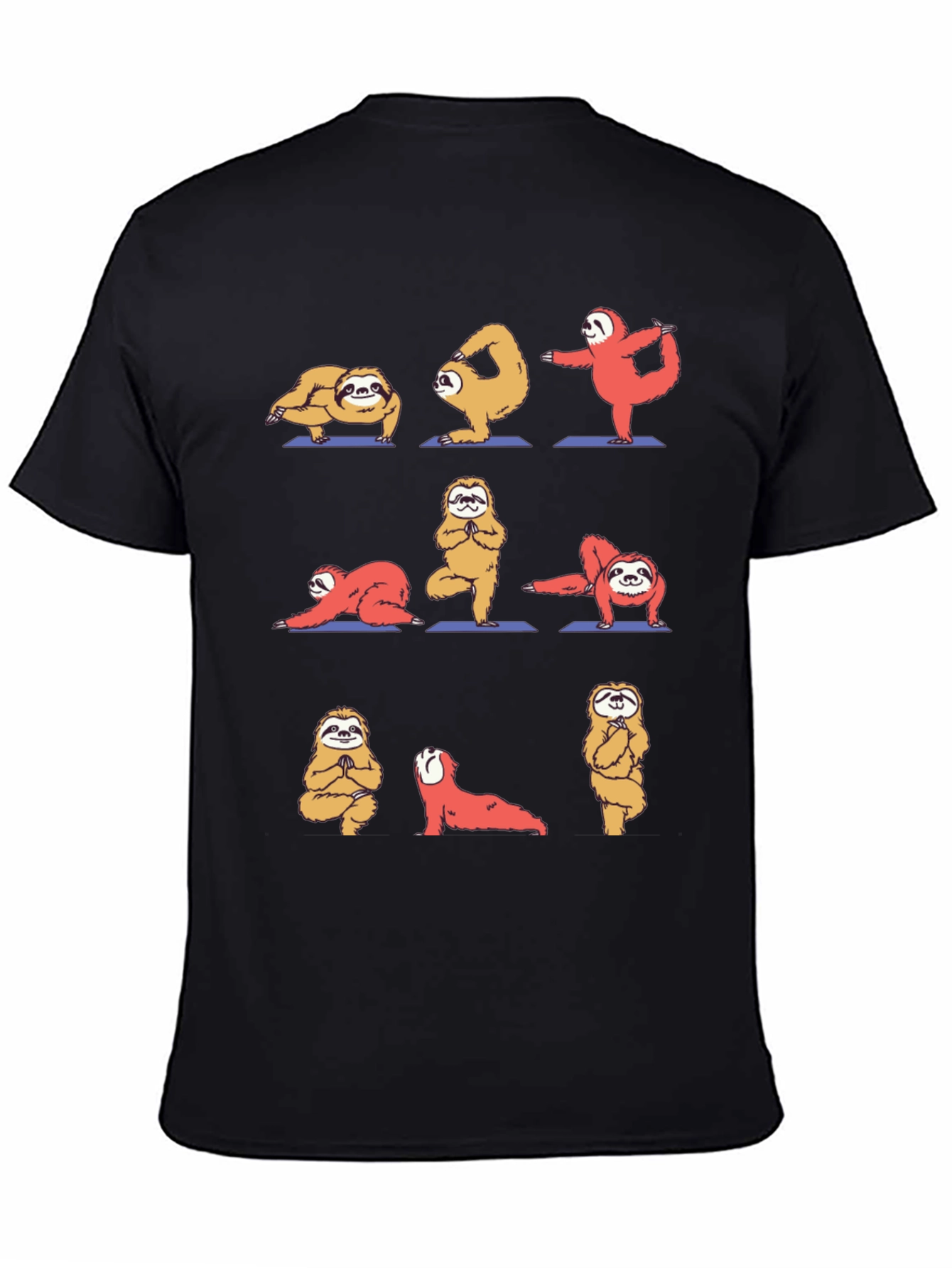 Sloth Yoga Graphic T-Shirt