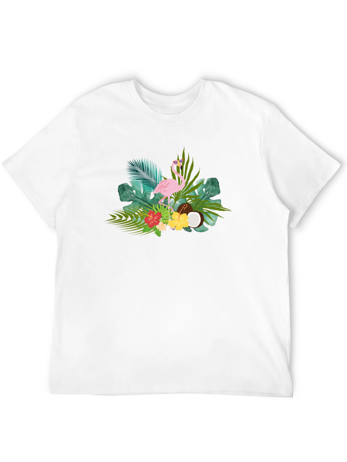 Tropical Flamingo Graphic Tee