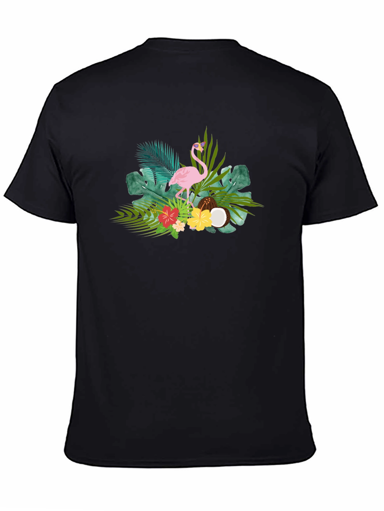Tropical Flamingo Graphic Tee