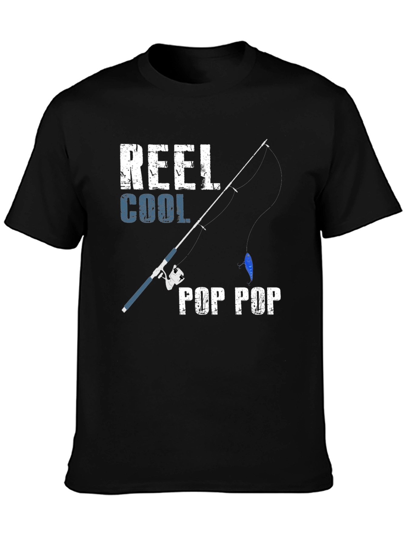 Reel Cool Pop Pop Fishing T-Shirt