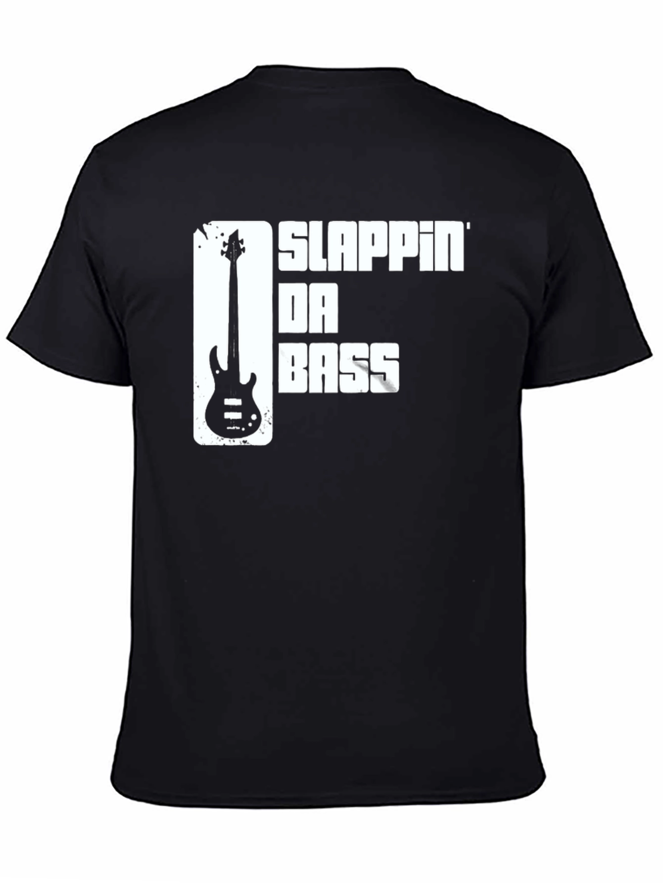 Slappin Da Bass T-Shirt - Musician Novelty Tee
